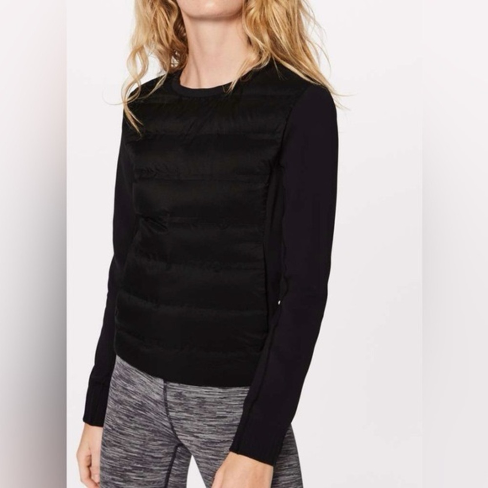 Lululemon Down and Around crew long sleeve sweater